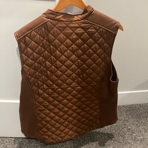 Marc New York Brown Quilted Vest